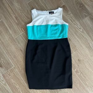Professional Color Block Dress